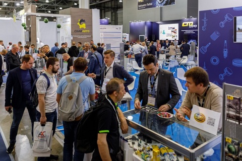 俄罗斯莫斯科汽车零配件及售后服务展展会现场图片