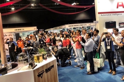 巴拿马汽配展览会展会现场图片