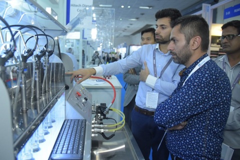 印度新德里汽配展览会展会现场图片