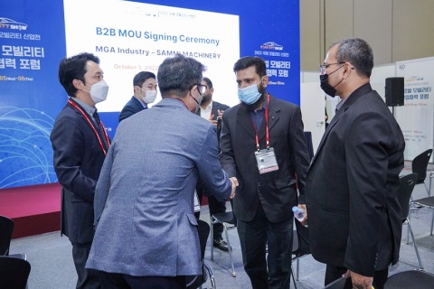 韩国汽车工业和全球运输技术展展会现场图片