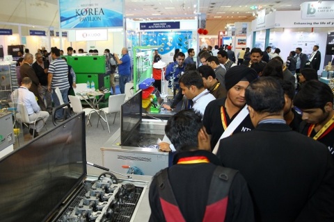 印度新德里汽配展览会展会现场图片