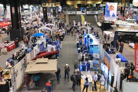 美国房车配件后市场大会展览会展会现场图片