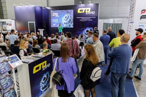 俄罗斯莫斯科汽车零配件及售后服务展展会现场图片