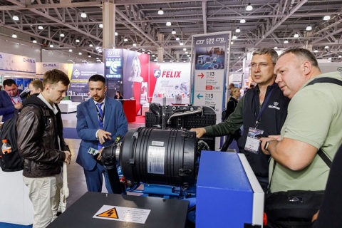 俄罗斯莫斯科汽车零配件及售后服务展展会现场图片