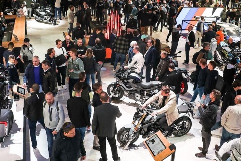 意大利米兰摩托车及自行车展展会现场图片