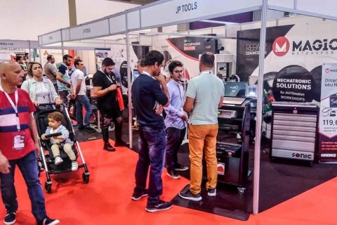 秘鲁利马汽配展览会展会现场图片