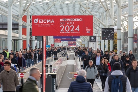 意大利米兰摩托车及自行车展展会现场图片