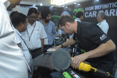 印度新德里汽配展览会展会现场图片