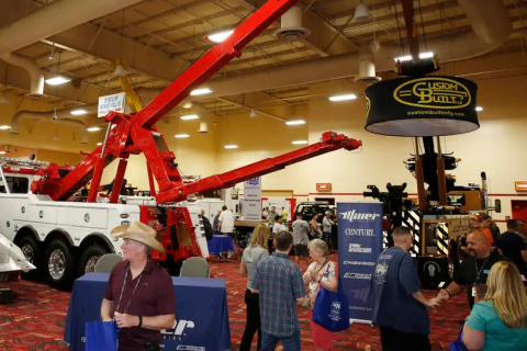 马里兰州巴尔的摩美国拖车展览会展会现场图片