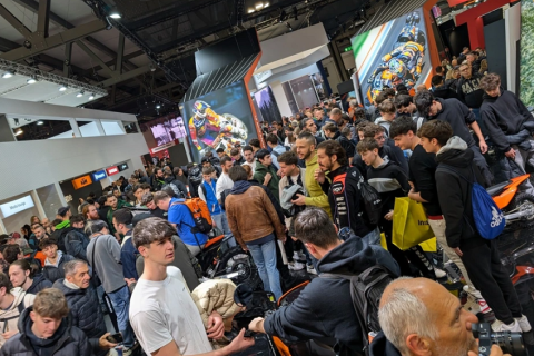 意大利米兰摩托车及自行车展展会现场图片