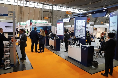 德国斯图加特汽车内饰展览会展会现场图片