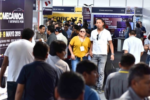秘鲁利马汽配展览会展会现场图片