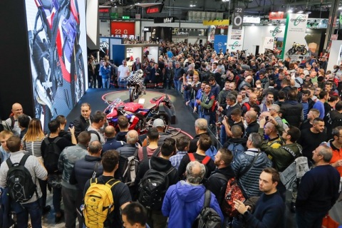 意大利米兰摩托车及自行车展展会现场图片