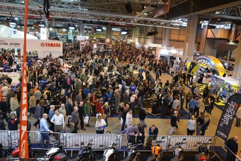英国伯明翰摩托车展览会展会现场图片