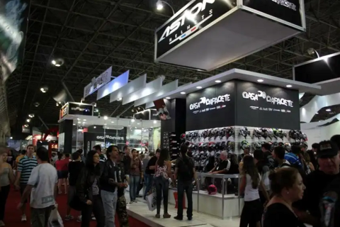 巴西圣保罗摩托车及自行车展览会展会现场图片