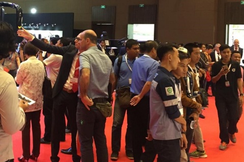 印尼雅加达摩托车及自行车展览会展会现场图片