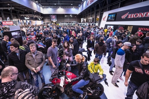 捷克布尔诺摩托车展览会展会现场图片