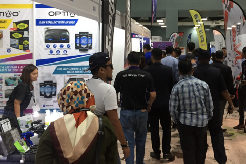 印尼雅加达摩托车及自行车展览会展会现场图片