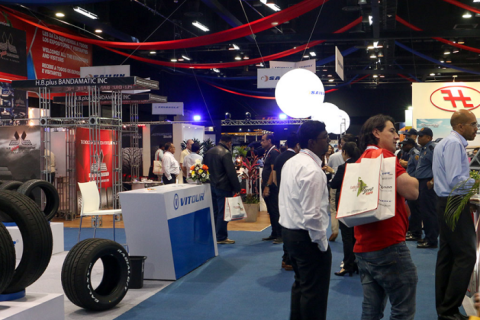 巴拿马轮胎展览会展会现场图片