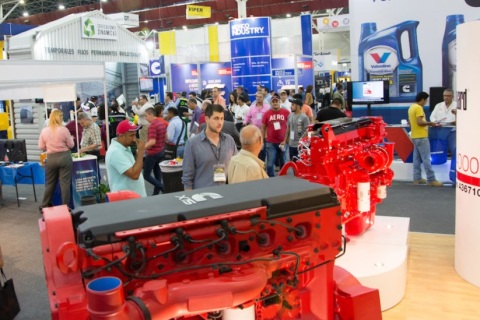 墨西哥卡车及运输物流车展览会展会现场图片