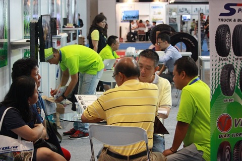 印尼雅加达轮胎及橡胶展览会展会现场图片