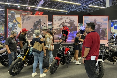 墨西哥摩托车及配件展览会展会现场图片