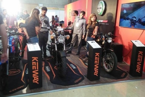 孟加拉达卡自行车、摩托车展览会展会现场图片