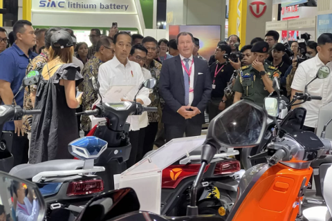 印尼国际两轮车、零配件及用品展览会展会现场图片