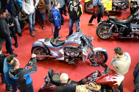 德国腓特烈港摩托车展览会展会现场图片