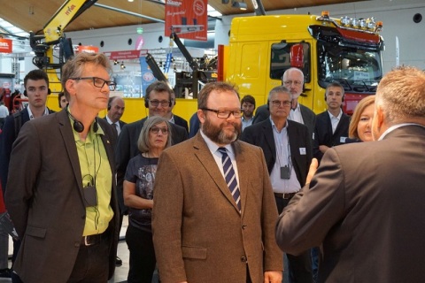 德国卡尔斯鲁厄商用车、卡车展览会展会现场图片