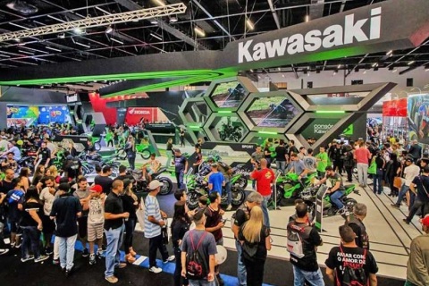 巴西圣保罗摩托车及自行车展览会展会现场图片