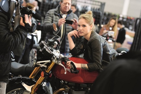 德国腓特烈港摩托车展览会展会现场图片