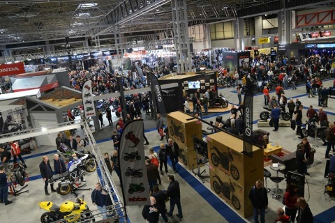 英国伯明翰摩托车展览会展会现场图片