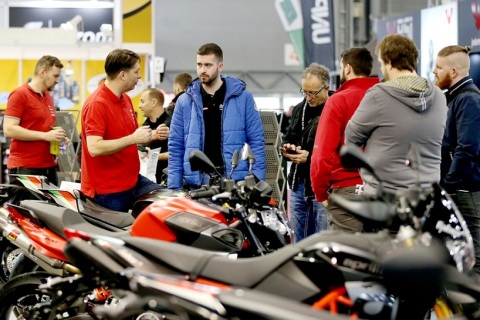 捷克布尔诺摩托车展览会展会现场图片