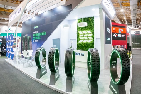巴西圣保罗轮胎展览会展会现场图片