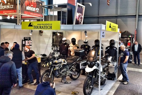 捷克布尔诺摩托车展览会展会现场图片