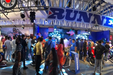 孟加拉达卡自行车、摩托车展览会展会现场图片