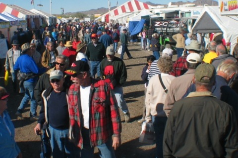 美国亚利桑那州房车展览会展会现场图片