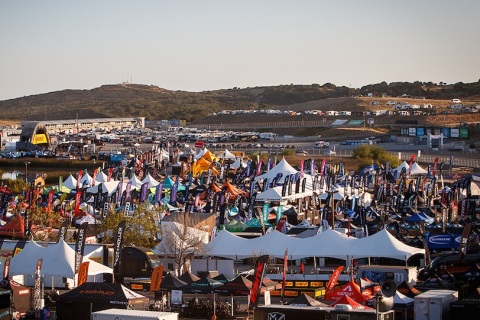 美国加州海獭自行车展展会现场图片