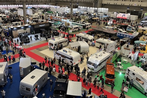 韩国房车及户外露营用品展览会展会现场图片