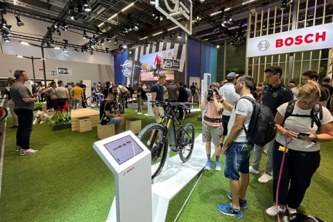 德国法兰克福欧洲自行车展览会展会现场图片