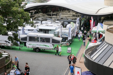 澳洲澳大利亚房车、户外露营用品展览会展会现场图片