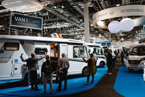 德国不莱梅房车展览会展会现场图片