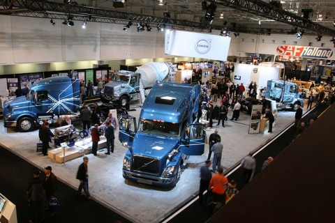 加拿大多伦多卡车展览会展会现场图片