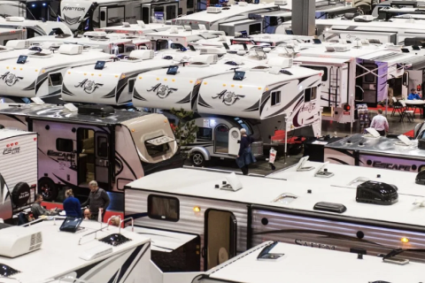美国华盛顿房车及露营展览会展会现场图片