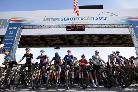 美国加州海獭自行车展展会现场图片