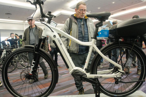 加拿大山地自行车展览会展会现场图片