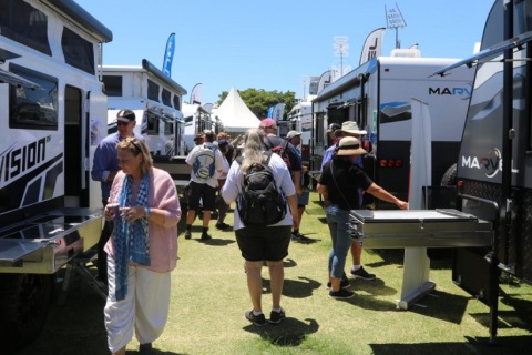 澳洲澳大利亚房车、户外露营用品展览会展会现场图片
