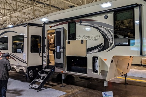 美国华盛顿房车及露营展览会展会现场图片