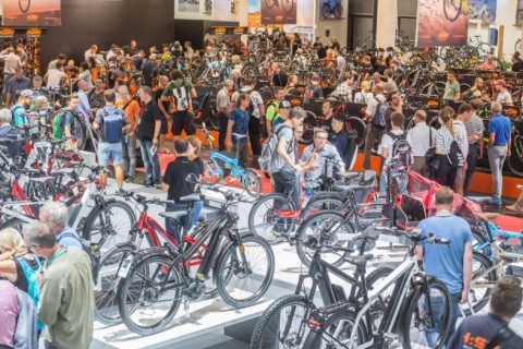 德国法兰克福欧洲自行车展览会展会现场图片